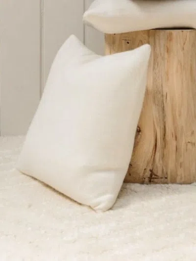Bobbin & Tricot Cushions Lifestyle  In White