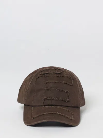 Etudes Studio Logo-detail Beanie Hat In Brown