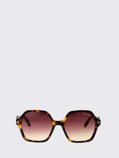 Tom Ford Avana Bionda Acetate Sunglasses In Burgundy