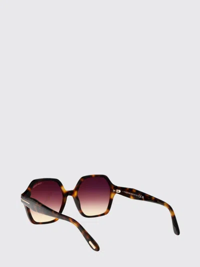 Tom Ford Avana Bionda Acetate Sunglasses In Burgundy