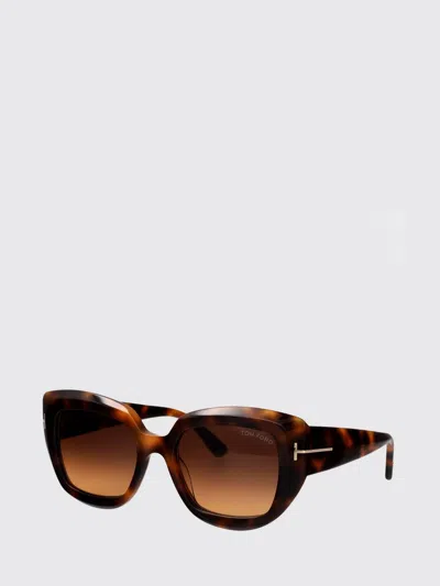 Tom Ford Saltzman 53mm Gradient Butterfly Sunglasses In Brown
