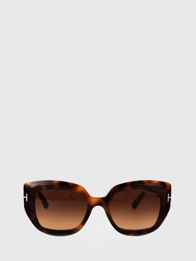 Tom Ford Saltzman 53mm Gradient Butterfly Sunglasses In Brown