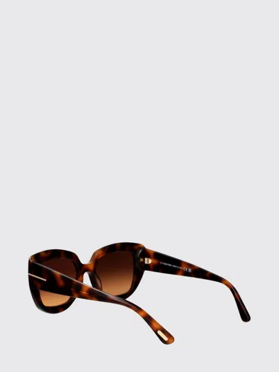 Tom Ford Saltzman 53mm Gradient Butterfly Sunglasses In Brown