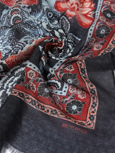 Etro Scarf Men  In Multi