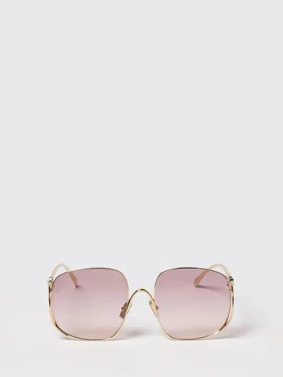 Miu Miu Sunglasses Woman  In Gold