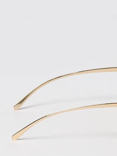 Miu Miu Sunglasses Woman  In Gold