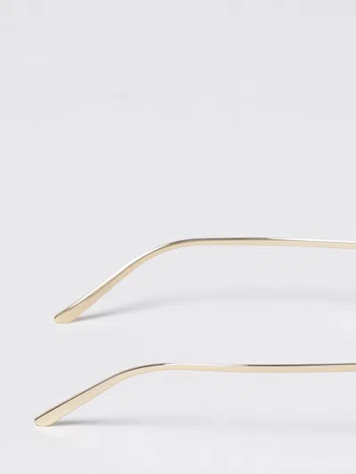 Prada 0pr C52s Angular Metal Frame Sunglasses In Gold