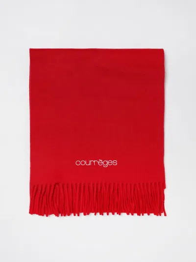 Courrèges Scarf Woman  In Red