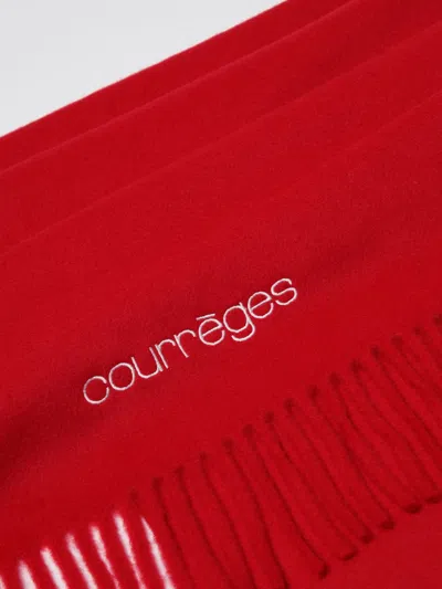 Courrèges Scarf Woman  In Red