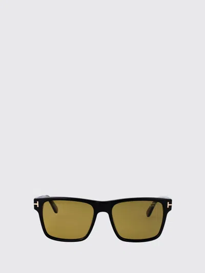 Tom Ford Squared Sunglasses Ft1205 01 H In Yellow