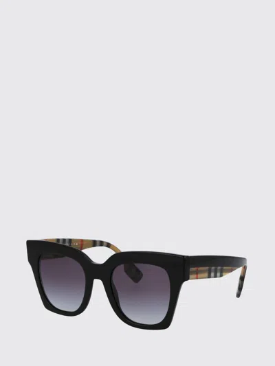 Burberry Bio-acetate Square Frame Sunglasses In Black