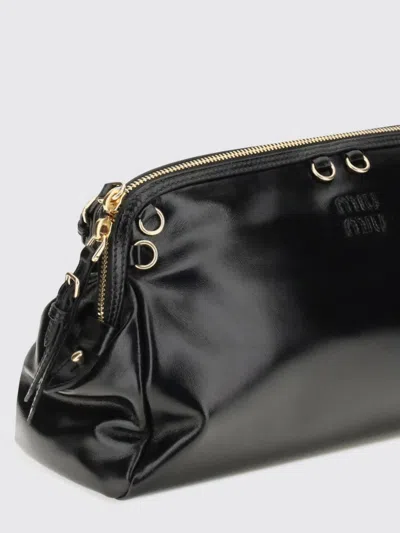 Miu Miu Shoulder Bag Woman  In Black