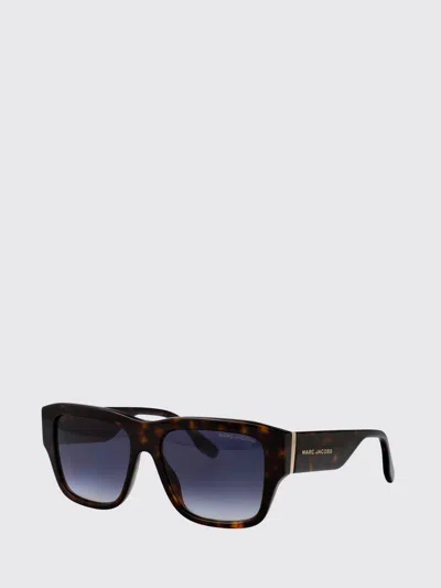 Marc Jacobs Havana Acetate Sunglasses In Brown