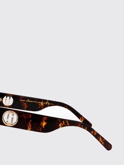 Marc Jacobs Havana Acetate Sunglasses In Brown