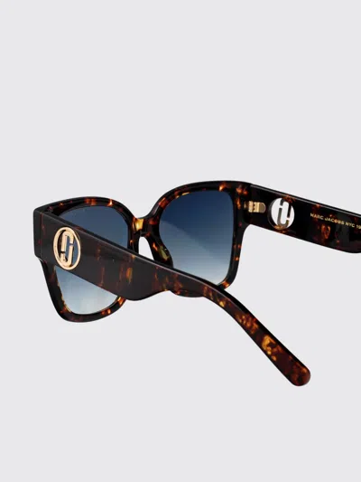 Marc Jacobs Havana Acetate Sunglasses In Brown