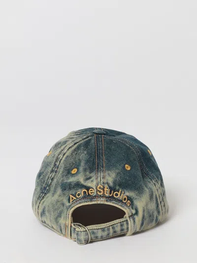 Acne Studios Hat Men  In Blue