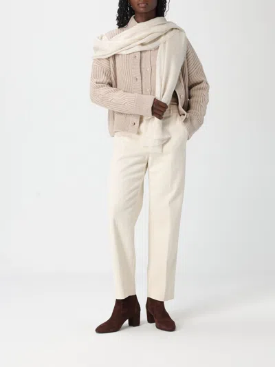 Max Mara Scarf Woman  In White