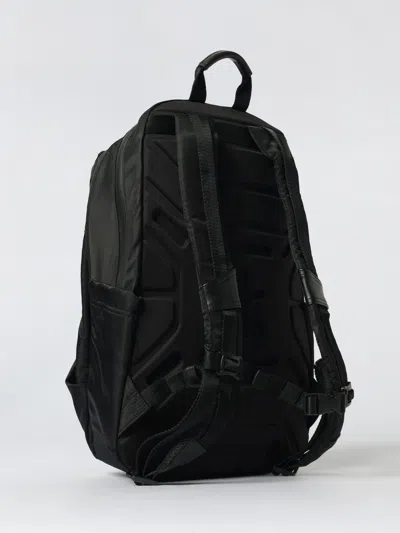 Premiata Versatile Backpack Featuring Multiple Elements In Black