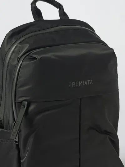 Premiata Versatile Backpack Featuring Multiple Elements In Black
