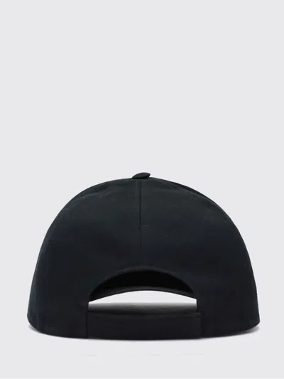 Fendi Blue Cotton Baseball Cap In Blue