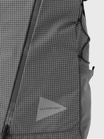 And Wander Backpack Men  In Gray
