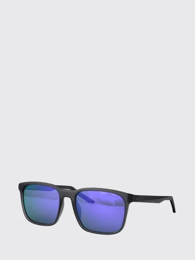 Nike Matte Black / Infrared Mirror Metal Sunglasses In Black