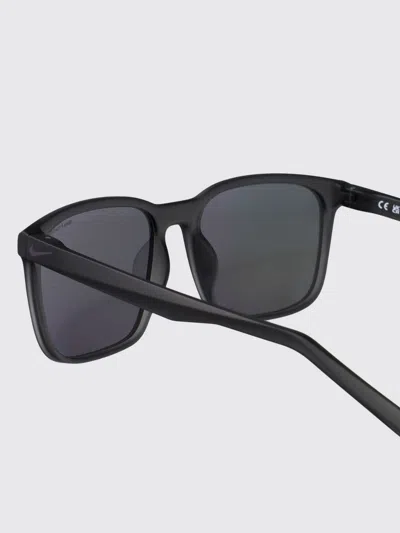 Nike Matte Black / Infrared Mirror Metal Sunglasses In Black