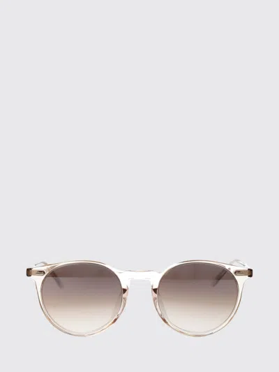 Oliver Peoples Round-frame Tinted-lenses Sunglasses In Neutral