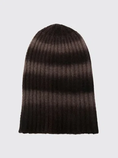 Hurray Striped Beanie In Brown