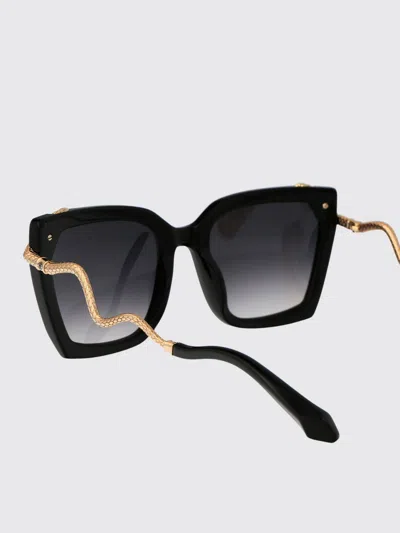 Roberto Cavalli Sunglasses Src034 M 0700 In Black