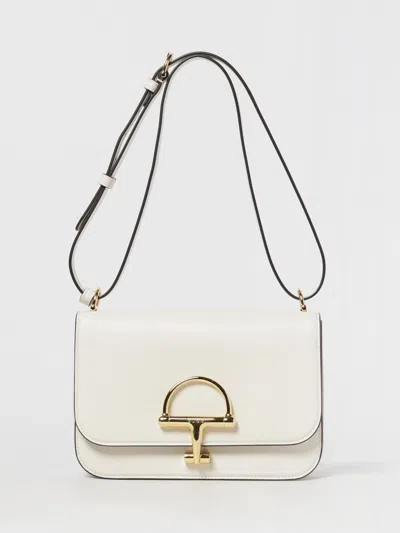 Gucci Small Crossbody Bag In Smooth Leather In White