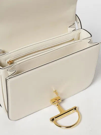 Gucci Small Crossbody Bag In Smooth Leather In White