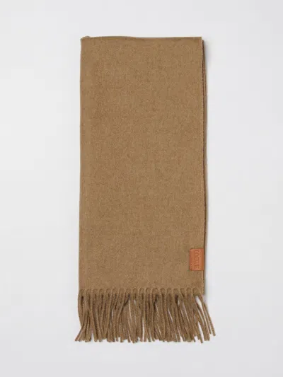 Loewe Scarf Men Natural In Brown