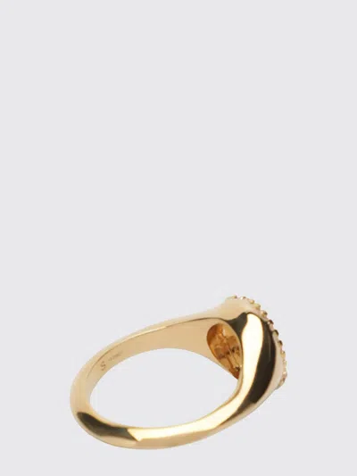 Fendi Everround Logo-detail Ring In Gold