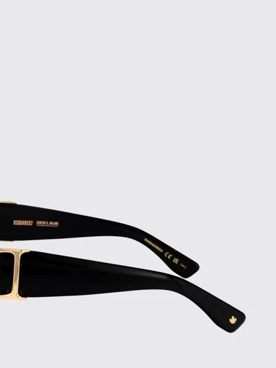Dsquared2 Black Acetate Sunglasses In Black
