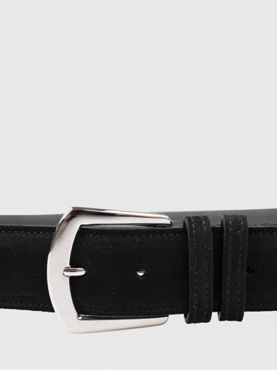 Kiton Belt Men  In Black