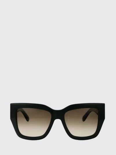 Ferragamo Gancini 55mm Modified Rectangular Sunglasses In Green