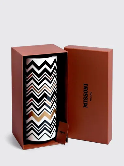 Missoni Zig Zag High Vase In Multi
