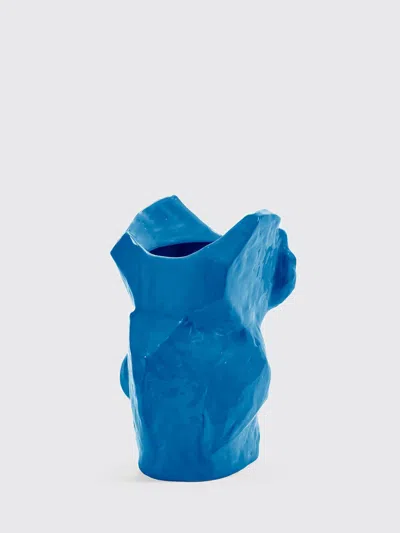 Serax Owl Vase In Blue