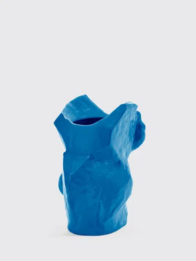 Serax Owl Vase In Blue