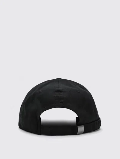 Brain Dead Extended Strap 6 Panel Logohead Hat In Black