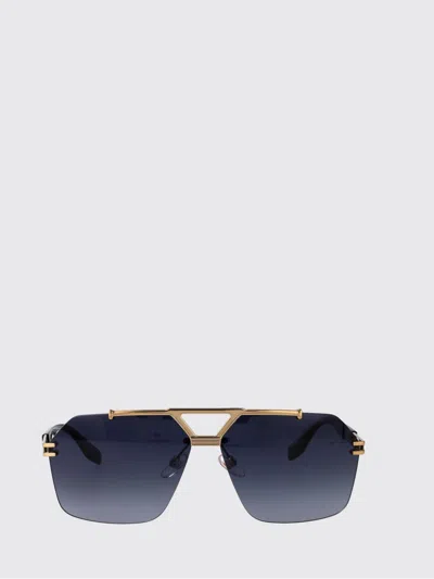 Marc Jacobs Gold Titanium Sunglasses In Gold