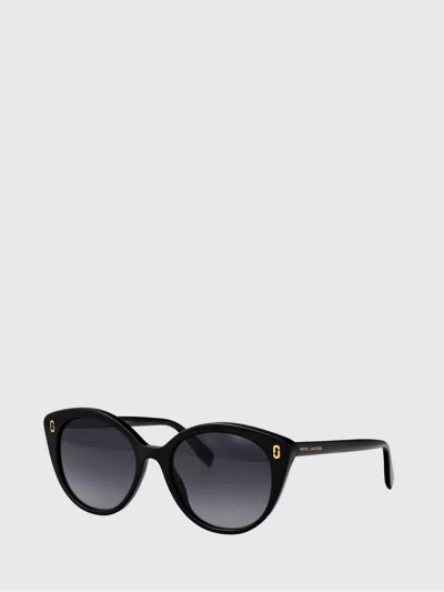 Marc Jacobs Black Acetate Sunglasses In Black