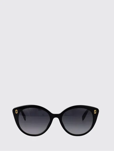 Marc Jacobs Black Acetate Sunglasses In Black