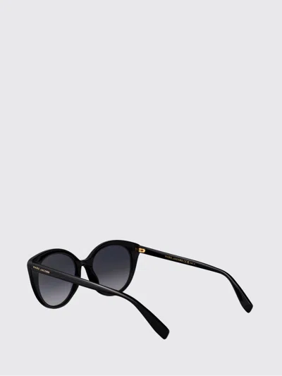 Marc Jacobs Black Acetate Sunglasses In Black