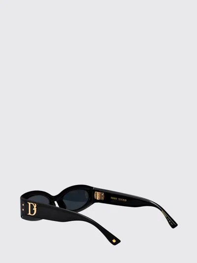 Dsquared2 Black Acetate Sunglasses In Multi