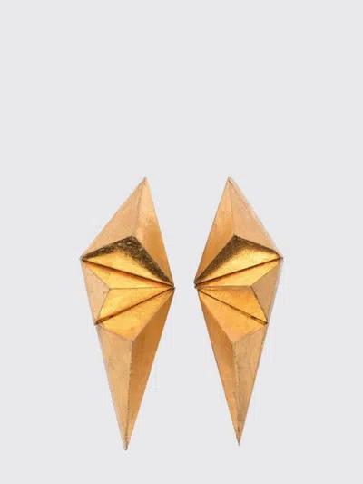 Monies Geometric Earrings In Gold