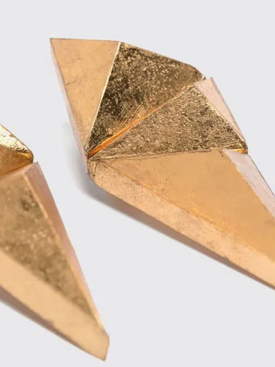 Monies Geometric Earrings In Gold