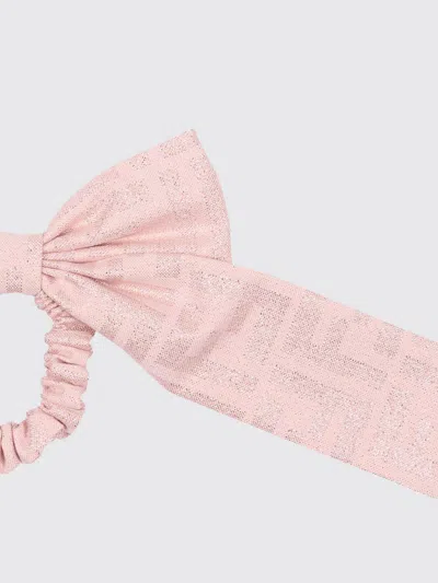Fendi Hair Clip Kids  In Pink