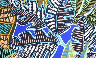 La Blanca Neon Ruffle Off The Shoulder One-piece Swimsuit In Blue